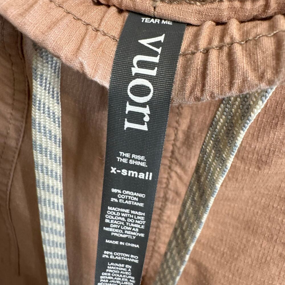 VUORI Vintage Ripstop Pants Dogwood Drawstring Outdoor Women's XS - Picture 9 of 12